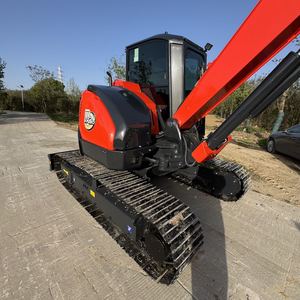 Mini-excavatrice <span class=keywords><strong>Yanmar</strong></span> VIO80 avec lame de bulldozer en option, chenilles en caoutchouc, transport facile - Product Image 5