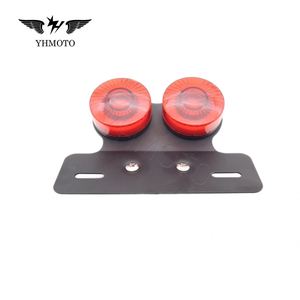 YHMOTO License Plate Holder Kennzeichenhalter Rear Tail Light Bracket for Universal Motorcycle Scooter E-Bike Parts - Product Image 6