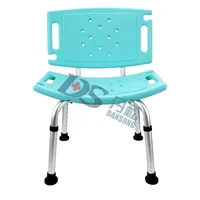 Высококачественный душевой стул с регулируемой высотой из алюминиевого сплава