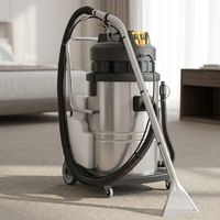 Nettoyeur-extracteur de tapis électrique en plastique GR40SC avec sécheuse pour le nettoyage des sols et des tapis d'hôtel