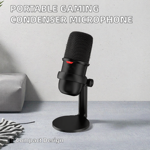 Microphone professionnel sans fil léger pour l'enregistrement en <span class=keywords><strong>studio</strong></span> de jeu Microphone filaire à condensateur portable - Product Image 3