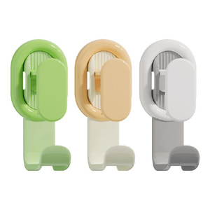 1/2 Piezas Soporte Adhesivo Sin Perforaciones para Baño y Cocina, Organizador de Lavabo Sin Rastro, Gancho de Pared Ahorrador de Espacio, Estante de Almacenamiento Adhesivo - Product Image 1