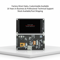 Pantalla LCD UART de 3.5 Pulgadas 480x320 RS485 TTL RS232, Panel Táctil HMI, Pantalla IPS Industrial LCD Personalizada