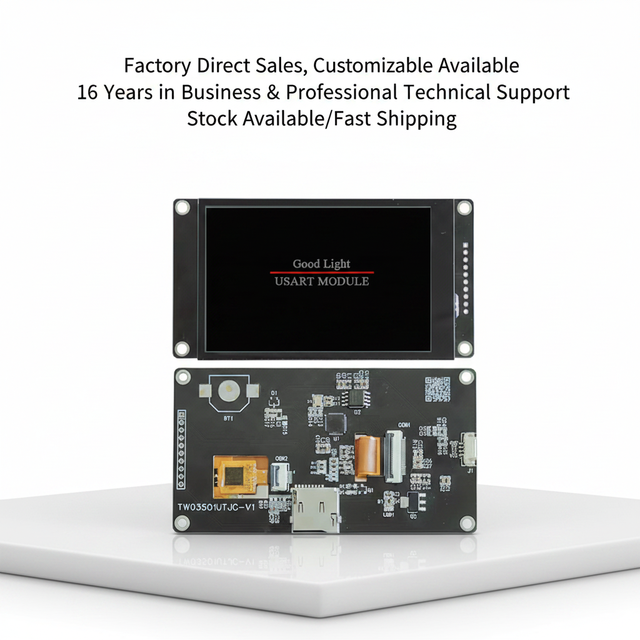 3.5 Inch 3.5" 480x320 UART Display RS485 TTL RS232 Uart Lcd Display Hmi Touch Screen Panel IPS Display Industrial LCD Lcd Custom