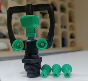 Micro Rotary <b>Sprinkler</b> Agricultural <b>Irrigation</b> Nozzle Plastic Water Sprayer for Farm Garden Greenhouse Watering - Product Image 2