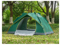 Tente de camping instantanée pour 2-3/3-4 personnes, imperméable, pour l'extérieur, tente de camping automatique personnalisée