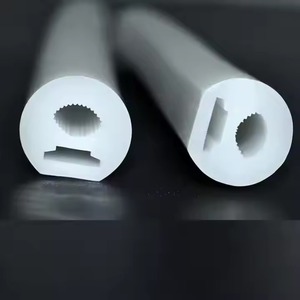 Tubo de silicona redondo, funda de silicona redonda, tubo de silicona flexible sin amarilleamiento, forma aleatoria - Product Image 2