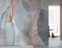 Décoration intérieure, panneau mural WPC en forme de montgolfière, décoration murale de haute qualité pour l'intérieur et l'extérieur avec garantie de 3 ans