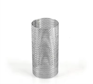 <span class=keywords><strong>Tuyau</strong></span> perforé en acier inoxydable, taille de trous personnalisée, tube perforé pour silencieux d'échappement et conduit de ventilation - Product Image 6