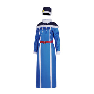 Disfraz de cosplay, vestido azul, conjunto de ropa de mujer de anime, para fiesta de cómics o actuación - Product Image 2