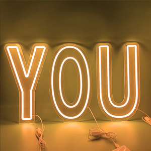 ป้ายไฟนีออน LED ตกแต่งโลโก้ที่กำหนดเองได้สัญลักษณ์ "Love Ends" สำหรับร้านเสริมสวยและสตูดิโอแต่งหน้า - Product Image 6