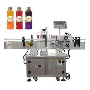 Hot Sale CE Approved round and flat bottle labeling machine cosmetic bottle label machine