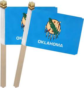 Haute Qualité Prêt À Expédier Bahamas Bâton Drapeau Bahaméen Caraïbes Petits Mini Drapeaux À Main 4x6 pouces - Product Image 5