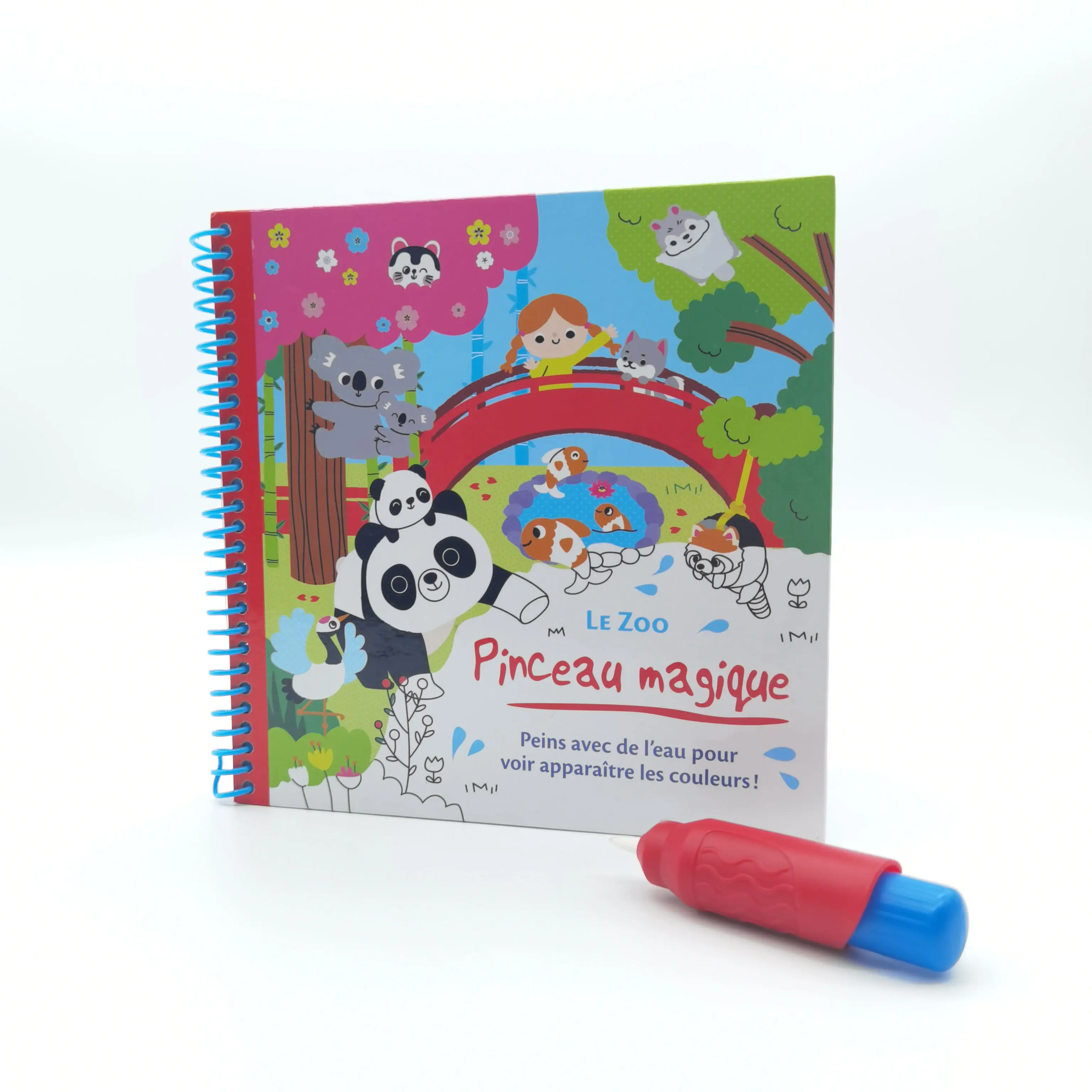 Scompare scrivendo da colorare divertente penna francese rimovibile per bambini riutilizzabili magic riutilizzabile calligrafia libro set di 4