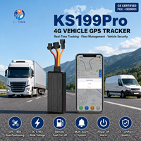 Traceur GPS Véhicule 4G Keson KS199Pro 8 Fils avec Bouton SOS, Microphone, Relais de Coupure de Carburant, Contrôle à Distance SDK, Garantie 1 An, BDS OEM