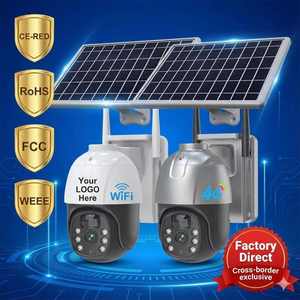 Cámara Exterior Inalámbrica Shuzhi de 4MP con Energía Solar, Cámara de Seguridad 100% Sin Cables, Sensor de Movimiento PIR, Ranura SD, Cámara Impermeable IP65 - Product Image 3