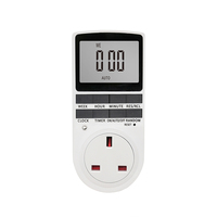 Enchufe Inteligente con Pantalla LCD Electrónica, Temporizador Digital Cíclico de 7 Días, Interruptor de Enchufe para Cocina, Control Programable