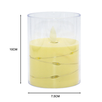 Fournisseur de bougies Vente en gros Bougies sans flamme à LED pour la décoration intérieure Mariages Fêtes Anniversaires Pâques Bougie électrique en cire