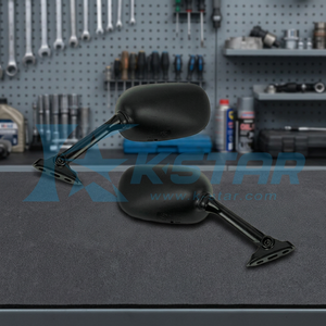 Ensemble de rétroviseurs K Star L/R pour moto Suzuki GSXR 600 '02-03' (plastique/verre) - Product Image 3