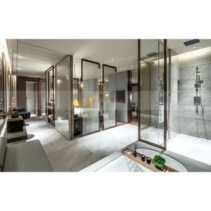 ANN1961 Durable Modern Stainless Steel Multi-Functional Decorative Screen Partition 304 Metal <b>Room</b> <b>Divider</b> for Commercial - Product Image 2