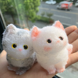 Jouet pour chat en silicone de qualité alimentaire super grand format, fait main, à récupération lente, anti-stress DIY, cadeau, nouveauté et jouet farfelu pour influenceurs - Product Image 2