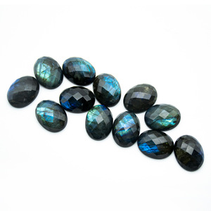 หินลาบราดอไรต์ทรงวงรีขนาด12*16*4มม. สำหรับฝังเครื่องประดับ - Product Image 5