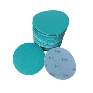 Disco Abrasivo Azul de 125 mm P400 con Velcro para Amoladora Angular - Product Image 2
