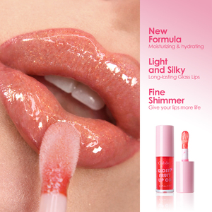 Aceite <span class=keywords><strong>Labial</strong></span> Brillante Clubday con Textura Transparente de Gelatina + Ligero y No Pegajoso + Disimula las Líneas de los Labios + Labios Voluminosos - Product Image 4
