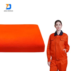 Jinda wholesale woven twill style Low elastic wire 2/2 oblique gabardine 100 % Polyester fabric