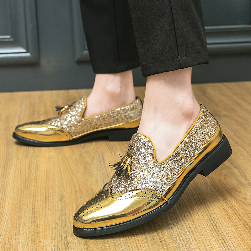 gold shoes mens dress Gold Sequin Halter Maxi Dress – Hippie Vibe Tribe main image 1