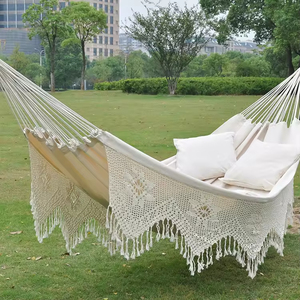<span class=keywords><strong>Hamaca</strong></span> <span class=keywords><strong>doble</strong></span> de macramé con cama colgante a buen <span class=keywords><strong>precio</strong></span>, <span class=keywords><strong>hamaca</strong></span> de columpio para exteriores, Patio, jardín, Campamento, <span class=keywords><strong>hamaca</strong></span> - Product Image 3