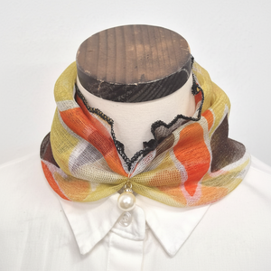 Sciarpa donna punta perla piccoli accessori tradizionali per scialli e sciarpe - Product Image 1