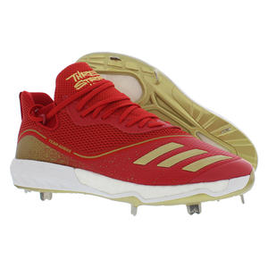 Chaussures Adidas Icon V pour hommes Couleur : Rouge/Or/Blanc 100% authentiques - Product Image 5