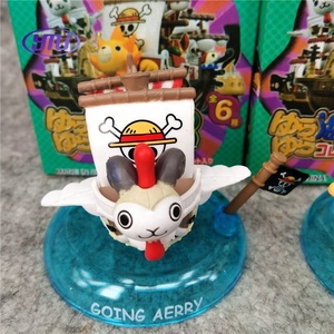 Set di 6 Statuette Anime di Navi Pirata One Piece, Thousand Sunny, Going Merry, Figure in PVC, Regalo in Scatola Misteriosa - Product Image 4
