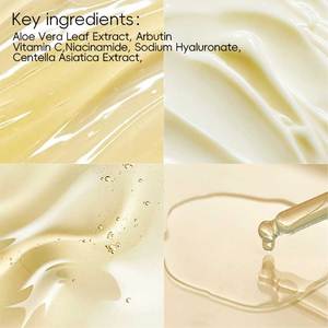 비타민 C와 나이아신아마이드, 알로에 베라가 함유된 미백 및 영양 공급을 위한 프라이빗 라벨 천연 스킨케어 세트 - Product Image 5