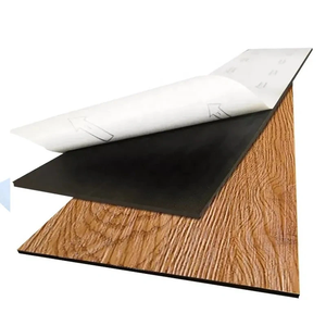 Revêtement de <span class=keywords><strong>sol</strong></span> LVT imperméable auto-adhésif, <span class=keywords><strong>carrelage</strong></span> en <span class=keywords><strong>vinyle</strong></span> de luxe, résistant à l'usure, design bois pour école, salon, hôtel - Product Image 1