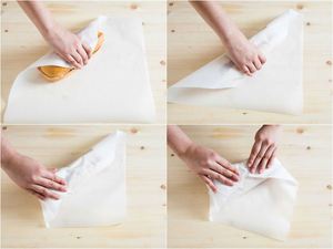 Food Grade Custom logo Printed Wax Burger Rolls 18/22gsm Sandwich <b>Paper</b> Wax <b>Paper</b> Food Wrapping - Product Image 6
