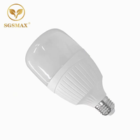 Ampoule LED Matière Première Pièces Production Blanc Chaud/lumière du jour 20W/30W/40W/50W E27/B22 Ampoule Led Haute