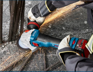 Amoladora Angular Inalámbrica GWS18V-11S, Máquina de Corte Eléctrica sin Escobillas, Compatible con Batería <span class=keywords><strong>BOSCH</strong></span> de 18V, Velocidad Ajustable, 1100W - Product Image 4