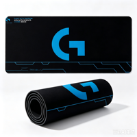 Tapis de souris gaming et repose-poignet en caoutchouc naturel, design antidérapant personnalisé, plusieurs tailles (800x300mm/900x400mm), pour usage bureautique