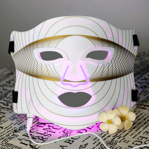 Best Seller 2024 4 colores luz silicona <span class=keywords><strong>Led</strong></span> terapia máscara <span class=keywords><strong>facial</strong></span> 6 modos rejuvenecimiento de <span class=keywords><strong>la</strong></span> piel antienvejecimiento luz roja máscara de belleza <span class=keywords><strong>Facial</strong></span> - Product Image 3