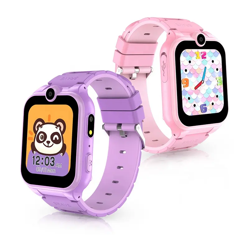 2022 Nieuwste MP3 Camera Recorder Rekenmachine Alarm Kinderen Smartwatch 1.69 Inch Kids Smart Gaming Gps Horloge Voor Kid