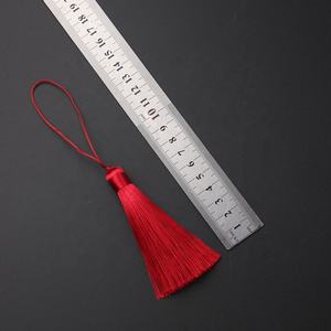 8cm morbido elegante nodo cinese <span class=keywords><strong>nappe</strong></span> fatte a mano filo di seta segnalibri <span class=keywords><strong>per</strong></span> <span class=keywords><strong>tende</strong></span> Decorative gioielli indumenti cellulari - Product Image 2