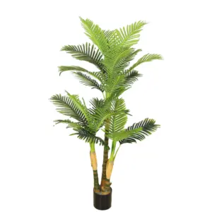 Large Artificial Palm Trees Europe 170cm Outdoor Garden Decor Faux Plants Plastic Palm Tree