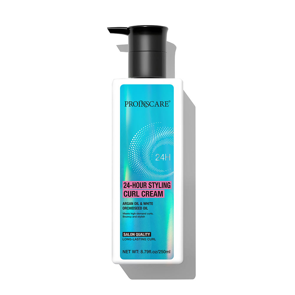 Crema para rizo de pelo de 24 horas