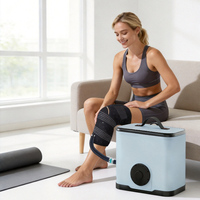 Bottes de massage pour les jambes Beoka à compression d'air froid, massage des jambes, glace et eau, 1-10 ℃   Bottes de compression pour jambes entières