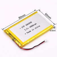 Batterie polymère au lithium haute capacité 3.2V 3.7V 6.4V 7.4V 2S2P 3000-8000mAh, cellule pochette ultra-mince 1000 cycles, qualité A+ 606090