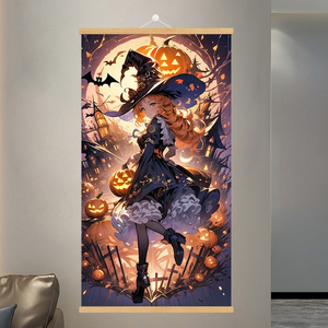 Personnalisable Magnétique Tentures Murales En Bois Fait À La Main Animation Chaude Style Art Déco Nature Morte Photo Décor Salon Bois - Product Image 5