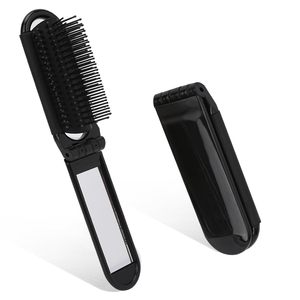 Brosse à cheveux pliable de logo personnalisé rose écologique de luxe à prix d'usine peigne à manche en bois pour cheveux bouclés pour salon à domicile et voyage - Product Image 1