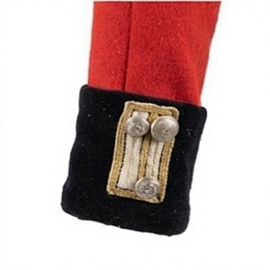 Manteau d'hiver sur mesure pour homme, uniforme de régiment britannique rouge, double boutonnage, style historique - Product Image 3